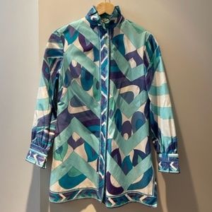 Vintage Emilio Pucci Women's Shirt